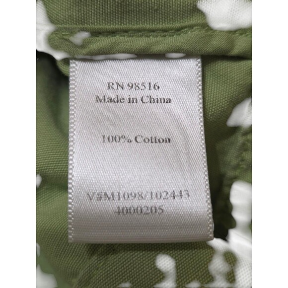 Coldwater Creek Jacket Women's 14 Lime Green 3/4 Sleeves Pockets Cotton I9.1 - Picture 8 of 10